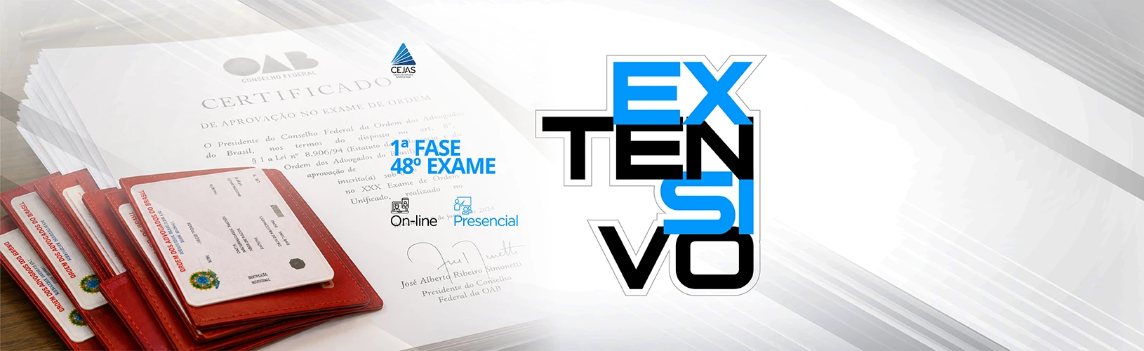 Extensivo OAB 1ª Fase - 48° Exame 