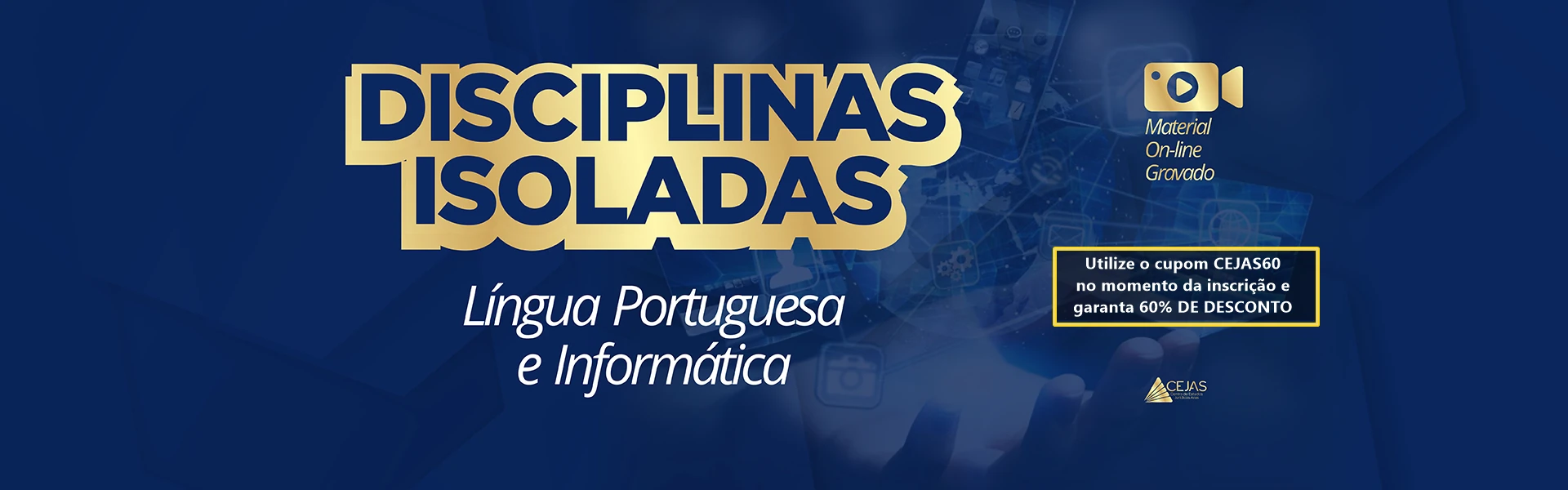 DISCIPLINAS ISOLADAS - Língua Portuguesa e Informática